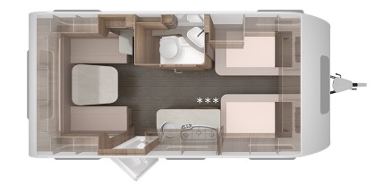 Model diagram Knaus Sport 460 EU