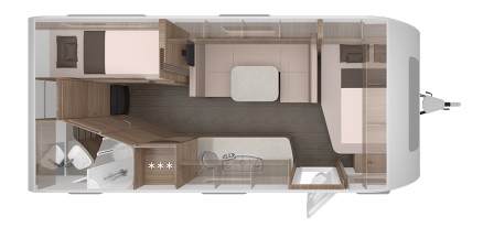 Model diagram Knaus Sport 580 QS