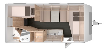 Model diagram Knaus Südwind 500 QDK