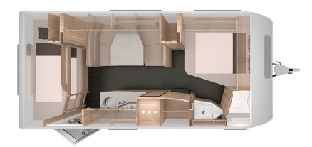 Model diagram Knaus Südwind 550 FSK