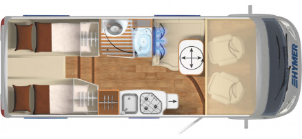 Model diagram Hymer Exsis-i 474