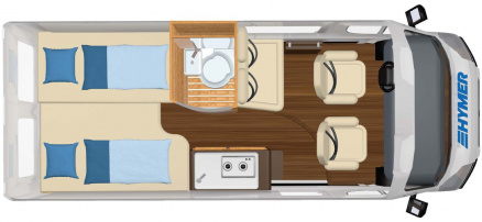 Model diagram Hymer Fiat Yosemite