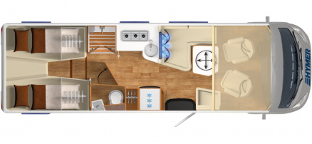 Model diagram Hymer B-Class MasterLine 780