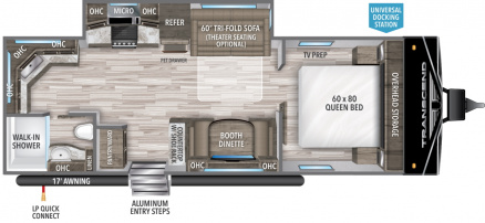 Model diagram Grand Design Transcend Xplor 240ML