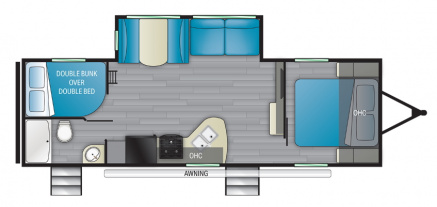 Model diagram Heartland Pioneer BH270