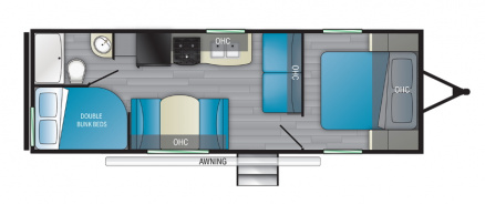 Model diagram Heartland Pioneer BH250