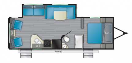 Model diagram Heartland Pioneer RL250