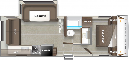 Model diagram Prime Time Avenger 24RLS