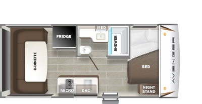 Model diagram Prime Time Avenger 16RD
