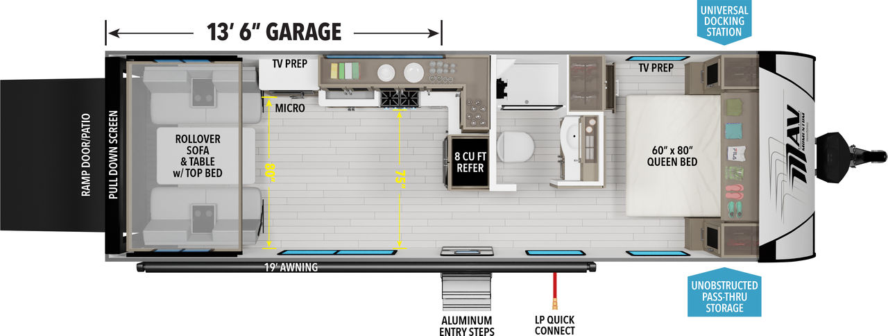Model diagram Grand Design MOMENTUM MAV 27MAV
