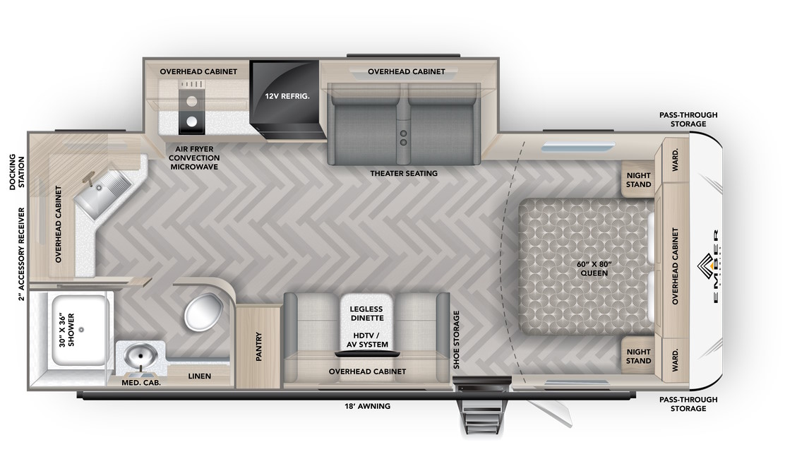 Model diagram Ember E-Series 22MLQ