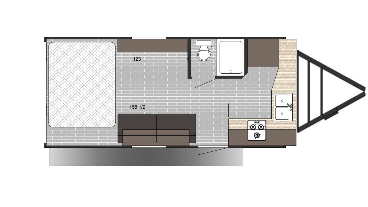 Model diagram Sunset Park Sun Lite 21TH