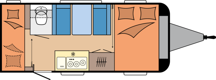 Model diagram Hobby Ontour 470 KMF