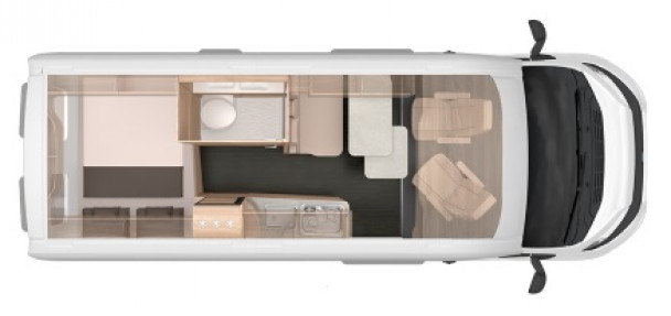 Model diagram Knaus BOXSTAR 600, STREET