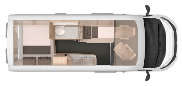 Model diagram Knaus BOXSTAR 600, STREET