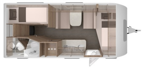 Model diagram Knaus Sport, 500 KD