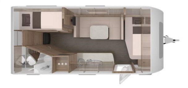 Model diagram Knaus Sport, 580 QS