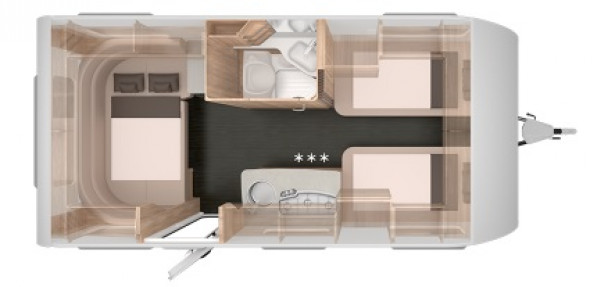 Model diagram Knaus Südwind, 460 EU