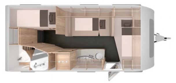 Model diagram Knaus Südwind, 500 QDK