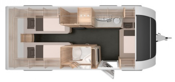 Model diagram Knaus Südwind, 540 UE