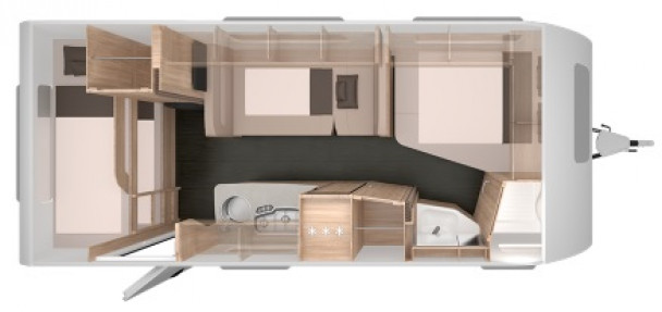 Model diagram Knaus Südwind, 540 FDK