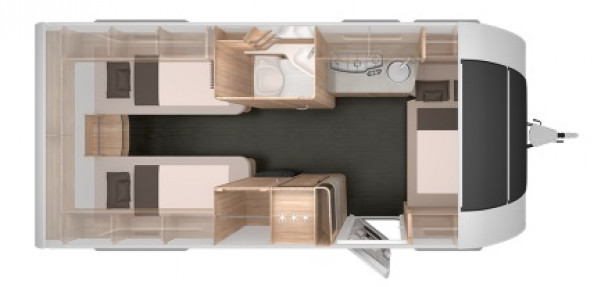 Model diagram Knaus Südwind, 580 UE
