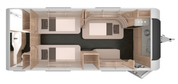 Model diagram Knaus Südwind, 650 PEB