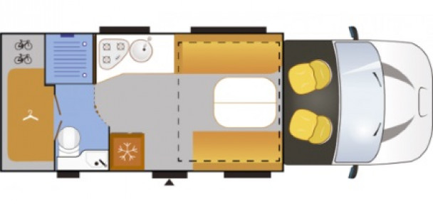 Model diagram Challenger Mageo, 260 - FIAT