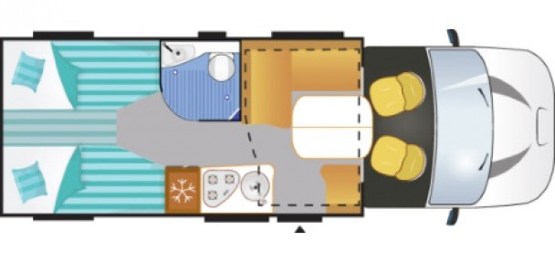Model diagram Challenger Mageo, 287GA - FORD