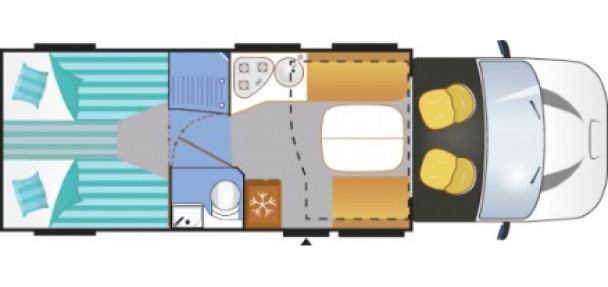 Model diagram Challenger Mageo, 367GA - FIAT