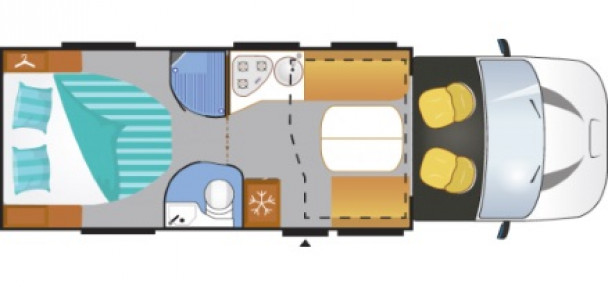 Model diagram Challenger Mageo, 378XLB - FIAT