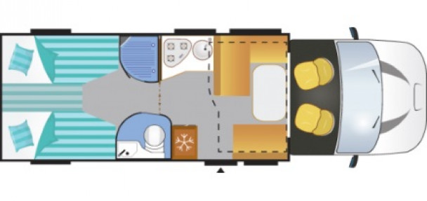 Model diagram Challenger Mageo, 387GA - FORD