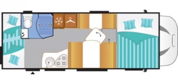 Model diagram Challenger Genesis, C256