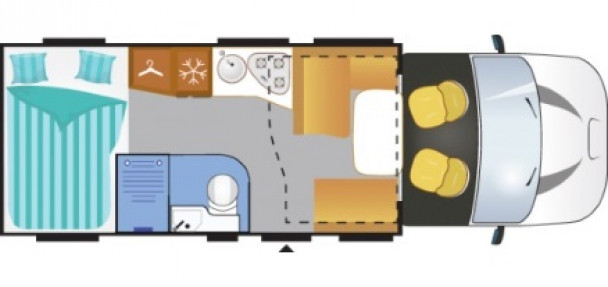Model diagram Challenger Genesis, 284