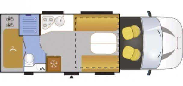 Model diagram Challenger Graphite, 260