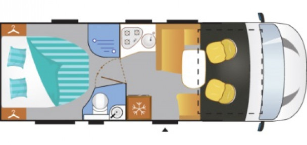 Model diagram Challenger Sirius, 2088