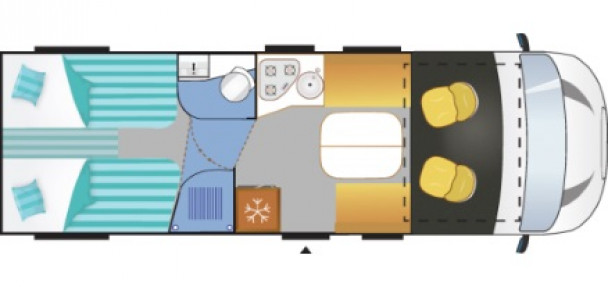 Model diagram Challenger Sirius, 3067GA