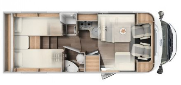 Model diagram Carado T, 447