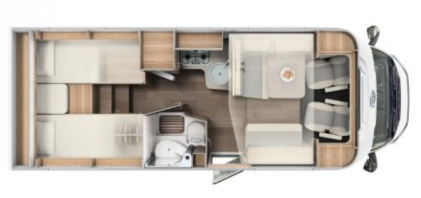 Model diagram Carado T, 448