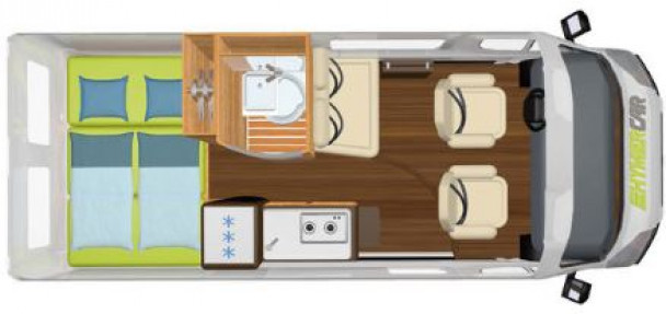 Model diagram Hymer Fiat, Grand Canyon