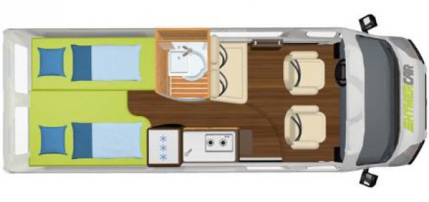 Model diagram Hymer Fiat, Yellowstone
