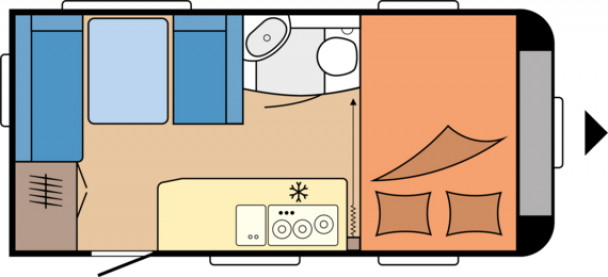 Model diagram Hobby De Luxe, 440 SF