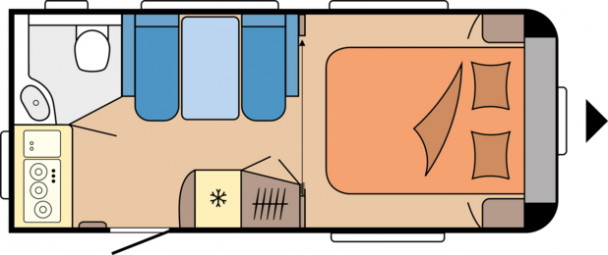 Model diagram Hobby De Luxe, 460 SFf