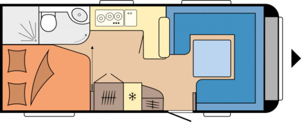 Model diagram Hobby Prestige, 560 FC
