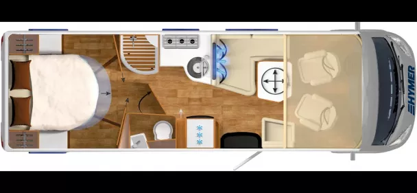 Model diagram Hymer B-Class MasterLine, 790