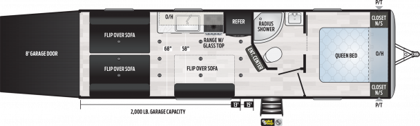 Model diagram Keystone Springdale, 27TH