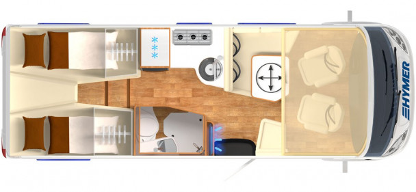 Model diagram Hymer B-Class ModernComfort I, 600