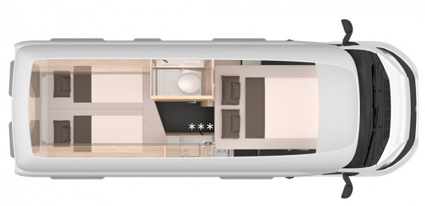 Model diagram Knaus Boxstar XL, 600 LIFETIME