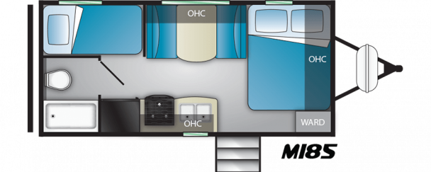Model diagram Heartland Mallard, 185