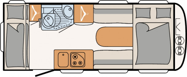 Model diagram Dethleffs C-joy, 480 QLK